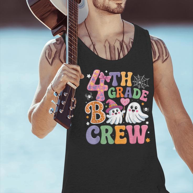 4th Grade Boo Crew Fourth Grade Teacher Kids Happy Halloween Men Tank Top, 4th Grade Teacher Tank Tops, gift for family, gift for coworker