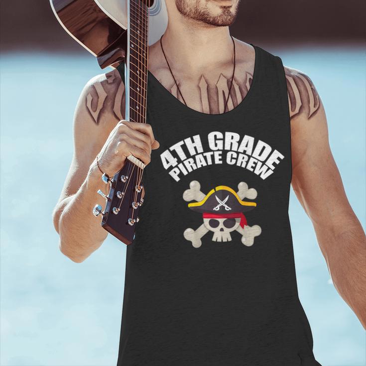 4th Grade Pirate Crew Halloween Costume Cool Teacher Student Men Tank Top, 4th Grade Teacher Tank Tops, gift for family, gift for coworker 4th Grade Pirate Crew Halloween Costume Cool Teacher Student Men Tank Top, 4th Grade Teacher Tank Tops, gift for family, gift for coworker