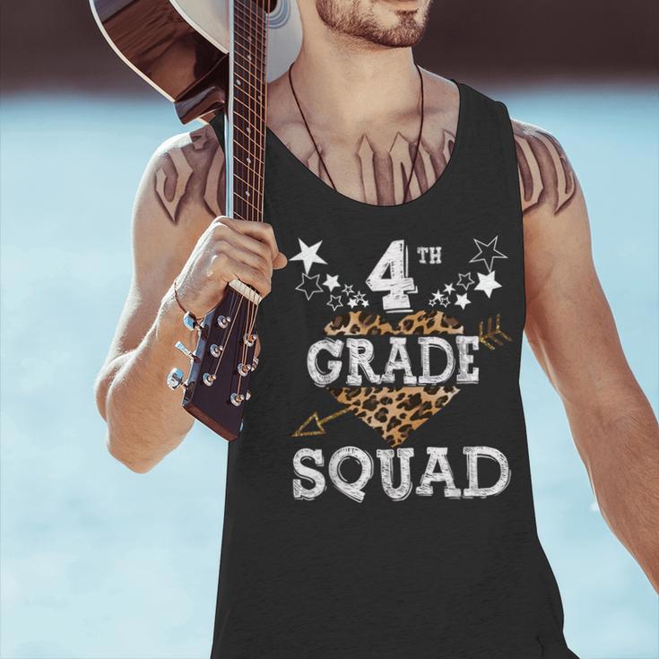 4th Grade Squad Star Team Leopard Teacher Crew Student Men Women Girls Kids Men Tank Top, 4th Grade Teacher Tank Tops, gift for family, gift for coworker 4th Grade Squad Star Team Leopard Teacher Crew Student Men Women Girls Kids Men Tank Top, 4th Grade Teacher Tank Tops, gift for family, gift for coworker