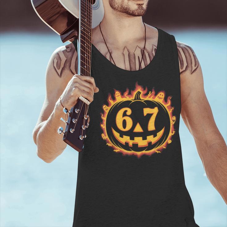 6 7 Meme Halloween Pumpkin Costume For Student Teacher Men Tank Top, gift for family, gift for coworker 6 7 Meme Halloween Pumpkin Costume For Student Teacher Men Tank Top, gift for family, gift for coworker