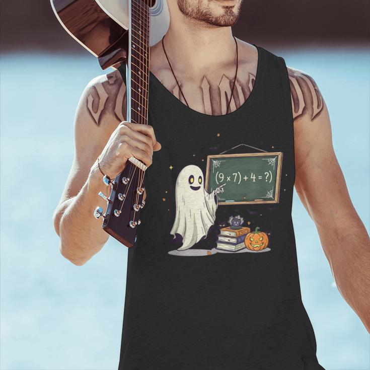 67 Teacher Halloween Ghost Six Seven Meme Math Joke Men Tank Top, gift for family, gift for coworker 67 Teacher Halloween Ghost Six Seven Meme Math Joke Men Tank Top, gift for family, gift for coworker