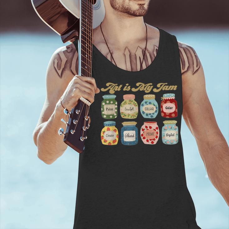 Art Is My Jam Art Teacher Specials Team Steam Teacher Men Tank Top, gift for family, gift for coworker