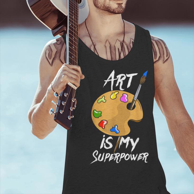 Art Is My Superpower Drawing Art Teacher Artists Men Tank Top, gift for family, gift for coworker Art Is My Superpower Drawing Art Teacher Artists Men Tank Top, gift for family, gift for coworker