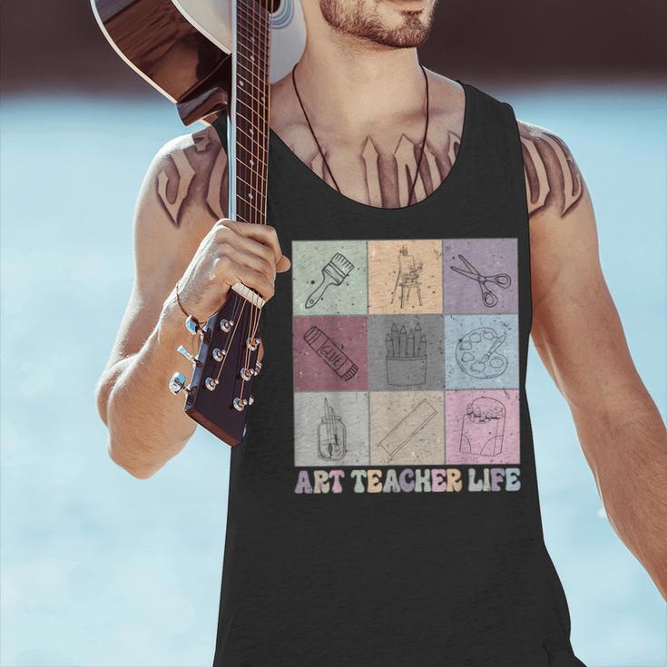Art Teacher Life Retro Groovy Teaching Future Artists Men Tank Top, Groovy Teacher Tank Tops, Future Teacher Tank Tops, gift for family, gift for coworker Art Teacher Life Retro Groovy Teaching Future Artists Men Tank Top, Groovy Teacher Tank Tops, Future Teacher Tank Tops, gift for family, gift for coworker