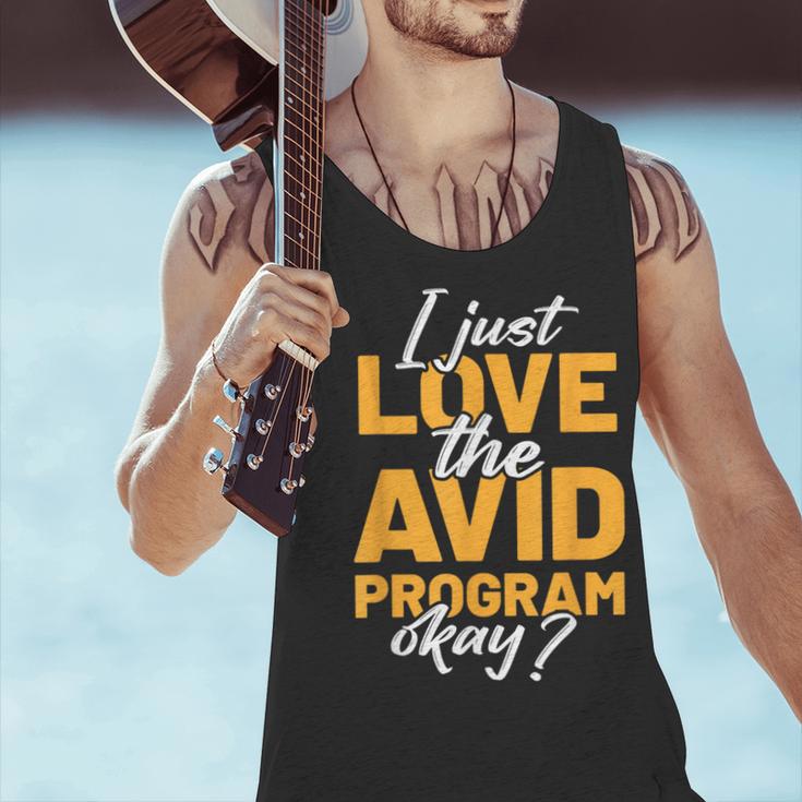 AVID Team Appreciation Essentials AVID Program Teacher Men Tank Top, gift for family, gift for coworker