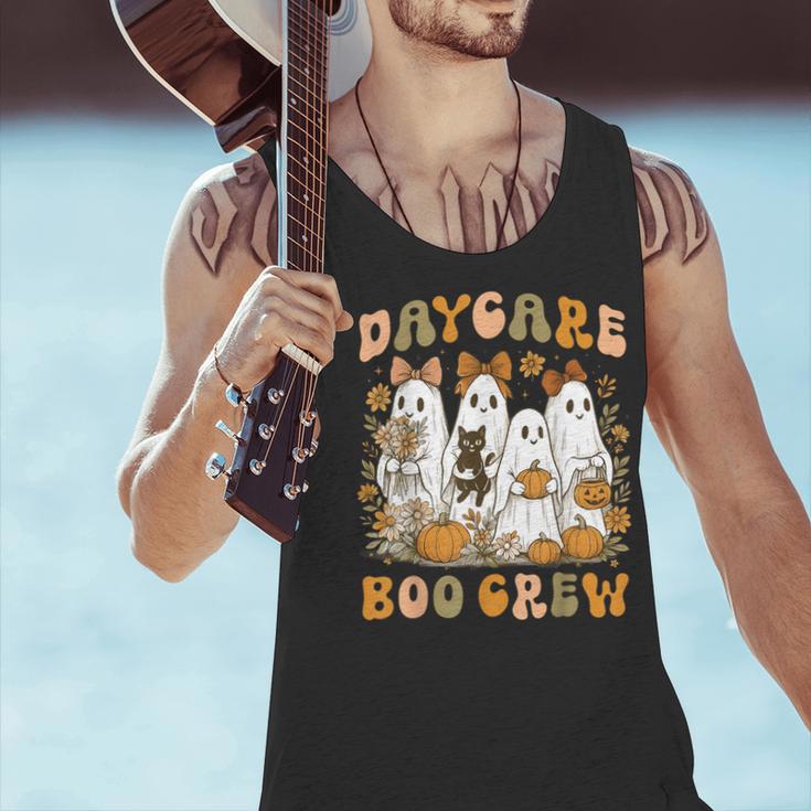 Boo Crew Daycare Teacher Matching Halloween Costume Ghost Men Tank Top, gift for family, gift for coworker
