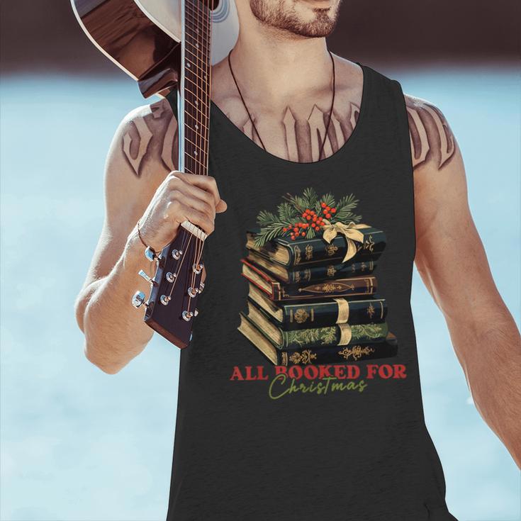 All Booked For Christmas Christmas Book Tree For Teacher For Men Women Kids Men Tank Top, gift for family, gift for coworker All Booked For Christmas Christmas Book Tree For Teacher For Men Women Kids Men Tank Top, gift for family, gift for coworker