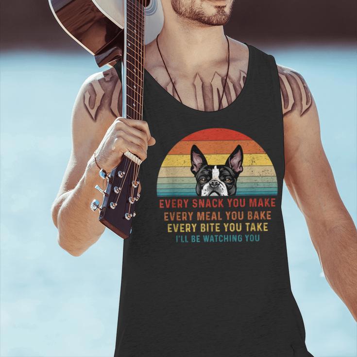 Boston Terrier Dog Every Snack You Make Every Meal You Bake Men Women Men Tank Top