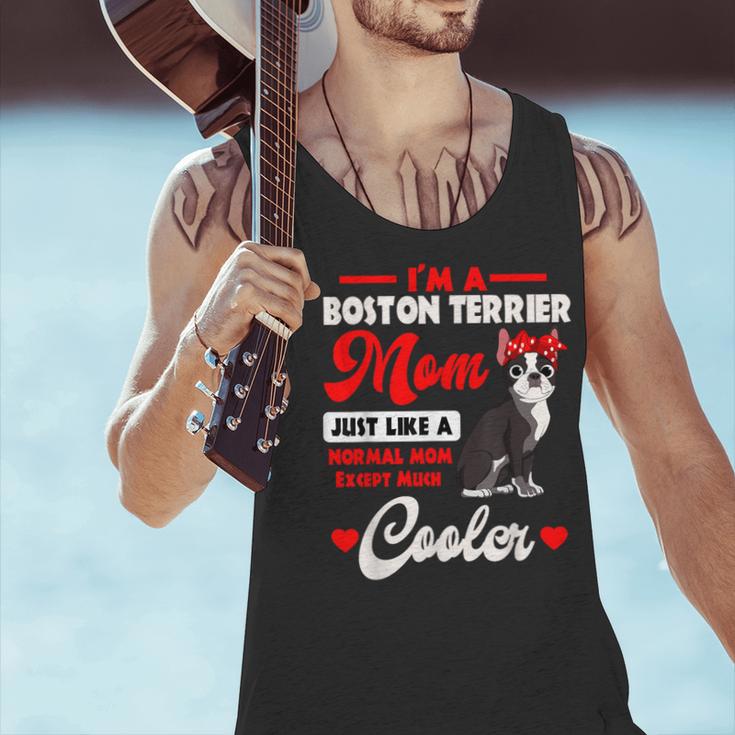 Boston Terrier Mom American Gentleman Dog Mother's Day Men Tank Top