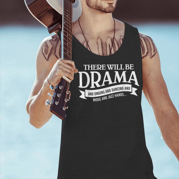 Broadway Actor There Will Be Drama Theater Teacher Men Women Men Tank Top, gift for family, gift for coworker