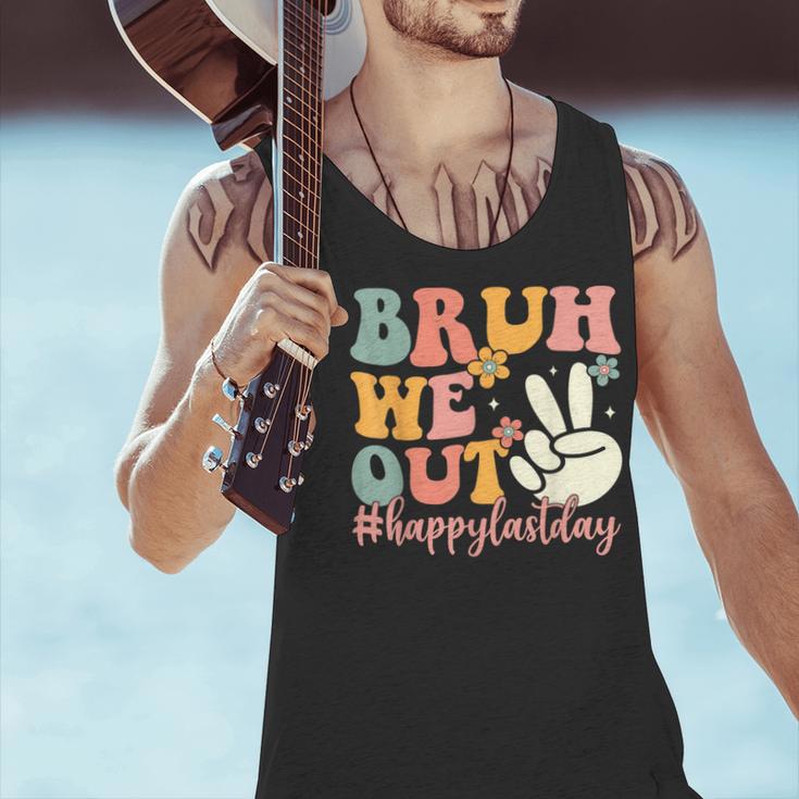 Bruh We Out Teacher Retro Last Day Of School Boys Girls Kids Men Tank Top, gift for family, gift for coworker Bruh We Out Teacher Retro Last Day Of School Boys Girls Kids Men Tank Top, gift for family, gift for coworker