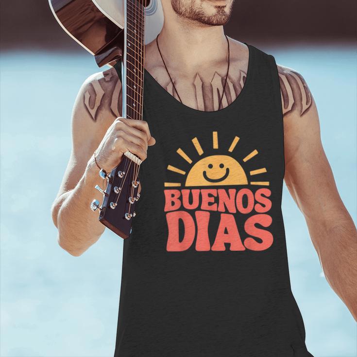 Buenos Dias Spanish Teacher Appreciation Back To School Men Tank Top, gift for family, gift for coworker Buenos Dias Spanish Teacher Appreciation Back To School Men Tank Top, gift for family, gift for coworker