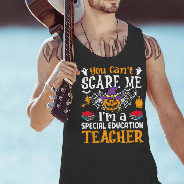 You Can't Scare Me I'm A Special Education Teacher Halloween Men Tank Top, gift for family, gift for coworker