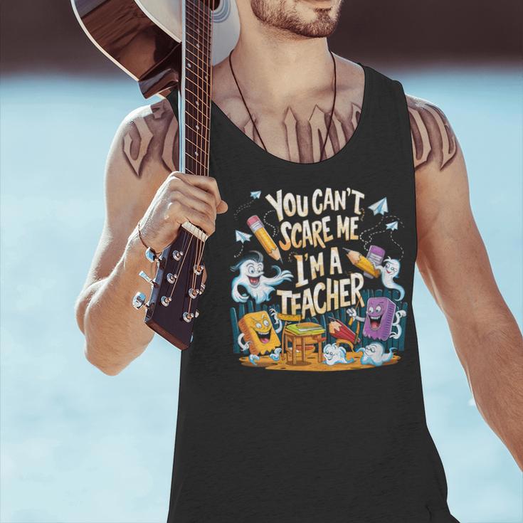 You Can't Scare Me I'm A Teacher Cool Math Teacher Halloween Men Tank Top, gift for family, gift for coworker You Can't Scare Me I'm A Teacher Cool Math Teacher Halloween Men Tank Top, gift for family, gift for coworker