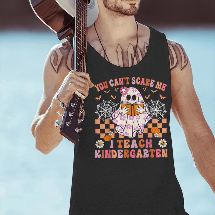 You Cant Scare Me I Teach Kindergarten Teacher Halloween Men Tank Top, gift for family, gift for coworker You Cant Scare Me I Teach Kindergarten Teacher Halloween Men Tank Top, gift for family, gift for coworker
