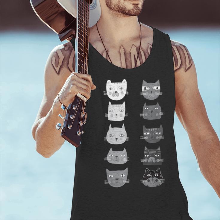Cat Themed Artist Value Scale Educational Art Teacher Men Tank Top, gift for family, gift for coworker Cat Themed Artist Value Scale Educational Art Teacher Men Tank Top, gift for family, gift for coworker