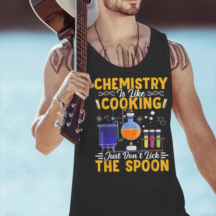 Chemistry Is Like Cooking Science Teacher Student Men Tank Top, Science Teacher Tank Tops, gift for family, gift for coworker