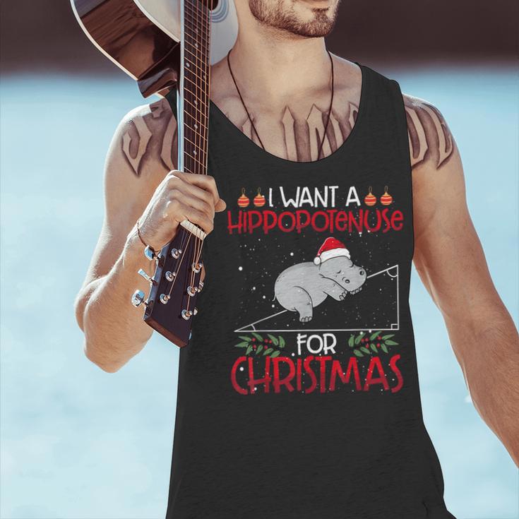 Christmas Math Teacher Hypotenuse Math Hippotenuse Men Women Men Tank Top, gift for family, gift for coworker