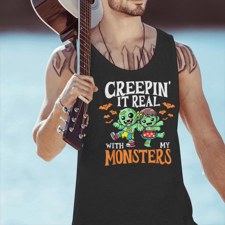 Creepin It Real Monster School Teacher Principal Halloween Men Tank Top, gift for family, gift for coworker Creepin It Real Monster School Teacher Principal Halloween Men Tank Top, gift for family, gift for coworker