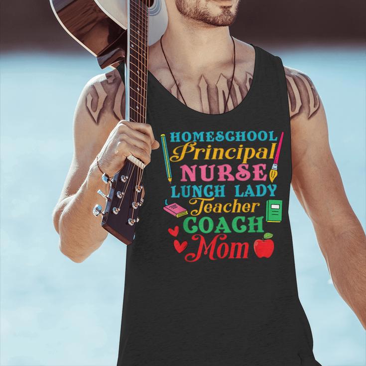 Cute Principal Nurse Lunch Lady Teacher Coach Homeschool Mom Men Tank Top, gift for family, gift for coworker Cute Principal Nurse Lunch Lady Teacher Coach Homeschool Mom Men Tank Top, gift for family, gift for coworker