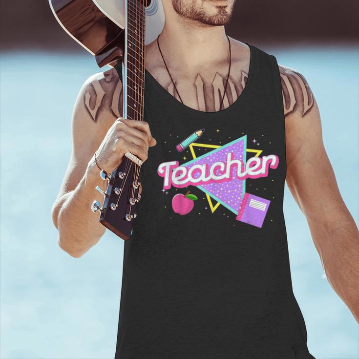 Cute Teacher Shirt 80's 90's Style Retro Old School Teacher For Men Women Men Tank Top, gift for family, gift for coworker Cute Teacher Shirt 80's 90's Style Retro Old School Teacher For Men Women Men Tank Top, gift for family, gift for coworker
