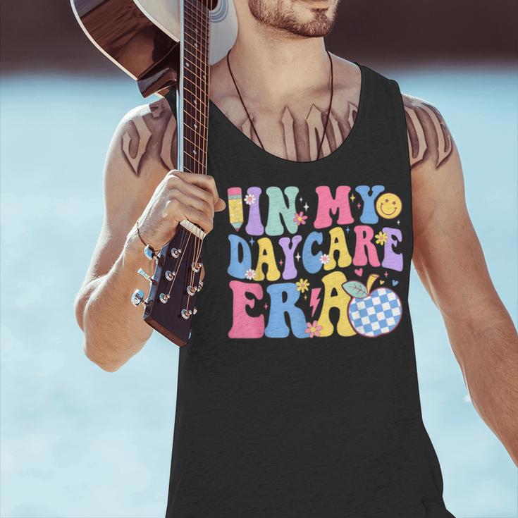 In My Daycare Era Groovy Teacher Daycare First Day Of School Men Tank Top, Groovy Teacher Tank Tops, gift for family, gift for coworker