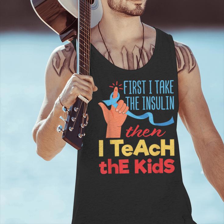 Diabetic Teacher Diabetes Awareness Insulin Blue Ribbon Men Tank Top, gift for family, gift for coworker Diabetic Teacher Diabetes Awareness Insulin Blue Ribbon Men Tank Top, gift for family, gift for coworker