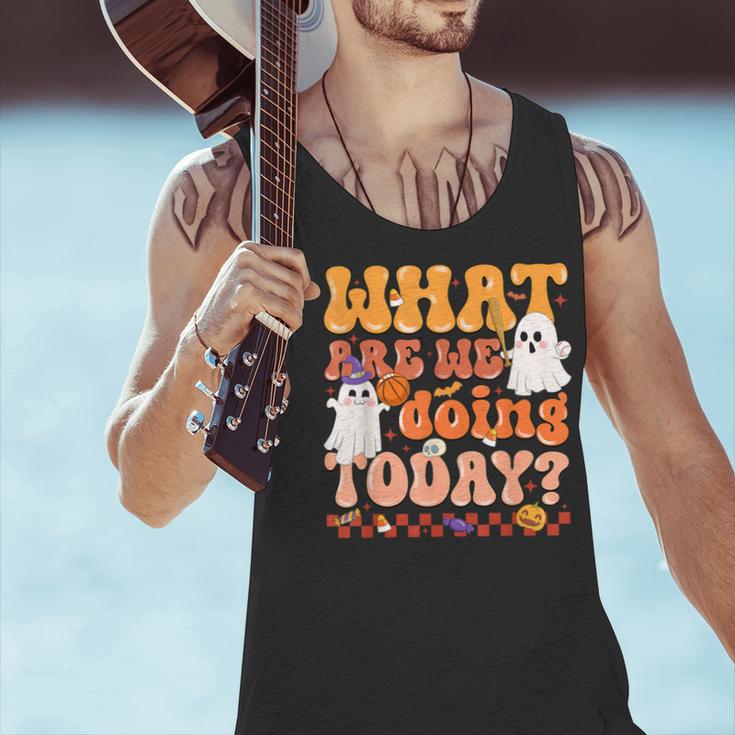 What Are We Doing Today Halloween PE Spooky Teacher Men Tank Top, Pe Teacher Tank Tops, gift for family, gift for coworker