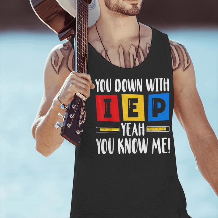You Down With IEP Yeah You Know Me SPED Teacher Men Tank Top, gift for family, gift for coworker You Down With IEP Yeah You Know Me SPED Teacher Men Tank Top, gift for family, gift for coworker