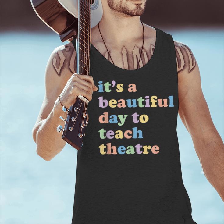 Drama Theater Theatre Teacher Beautiful Day To Teach Cute Men Tank Top, gift for family, gift for coworker Drama Theater Theatre Teacher Beautiful Day To Teach Cute Men Tank Top, gift for family, gift for coworker