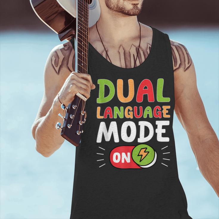 Dual Language Teacher Bilingual Teacher Men Tank Top, gift for family, gift for coworker Dual Language Teacher Bilingual Teacher Men Tank Top, gift for family, gift for coworker