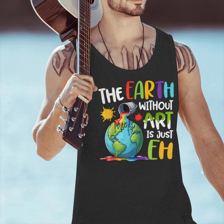 Earth Without Art Is Just Eh Artist Art Teacher Men Tank Top, gift for family, gift for coworker Earth Without Art Is Just Eh Artist Art Teacher Men Tank Top, gift for family, gift for coworker