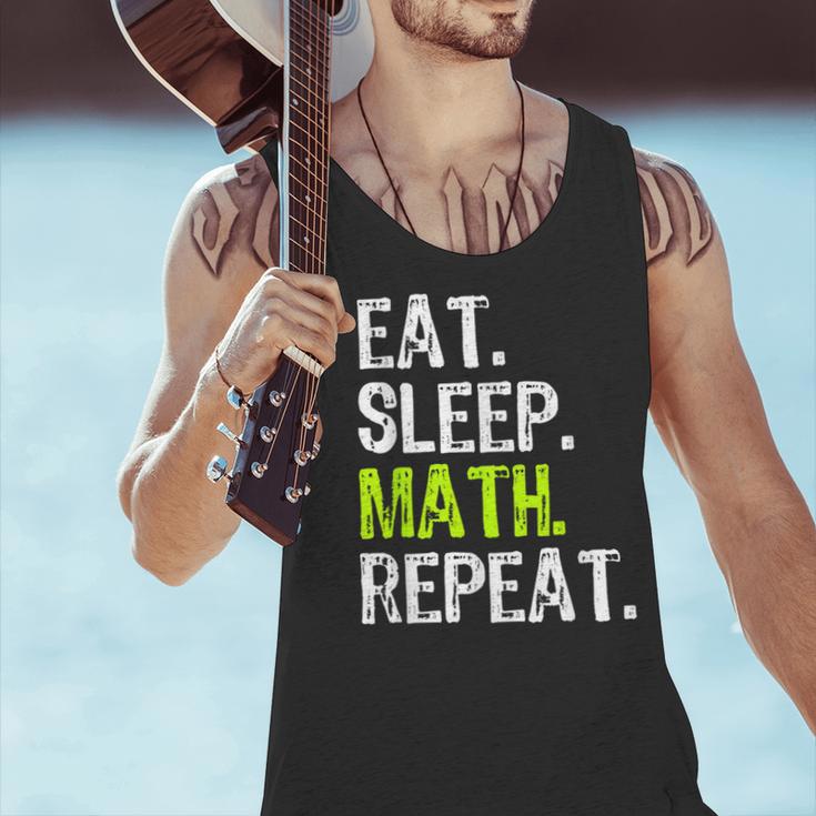 Eat Sleep Math Repeat Teacher Lover Men Tank Top, gift for family, gift for coworker Eat Sleep Math Repeat Teacher Lover Men Tank Top, gift for family, gift for coworker