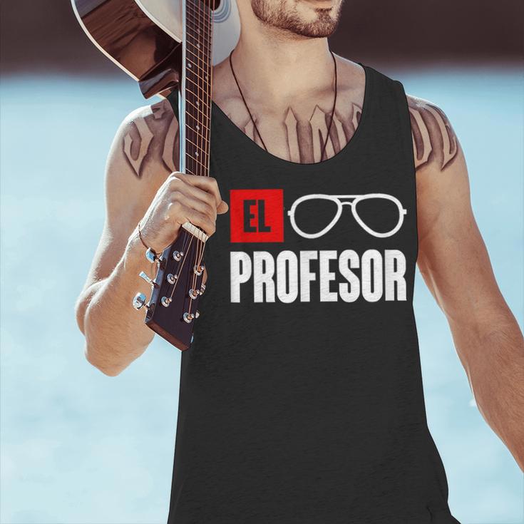 El Professor Money Costume Profesor Glasses Men Teacher Gift Men Tank Top, gift for family, gift for coworker El Professor Money Costume Profesor Glasses Men Teacher Gift Men Tank Top, gift for family, gift for coworker