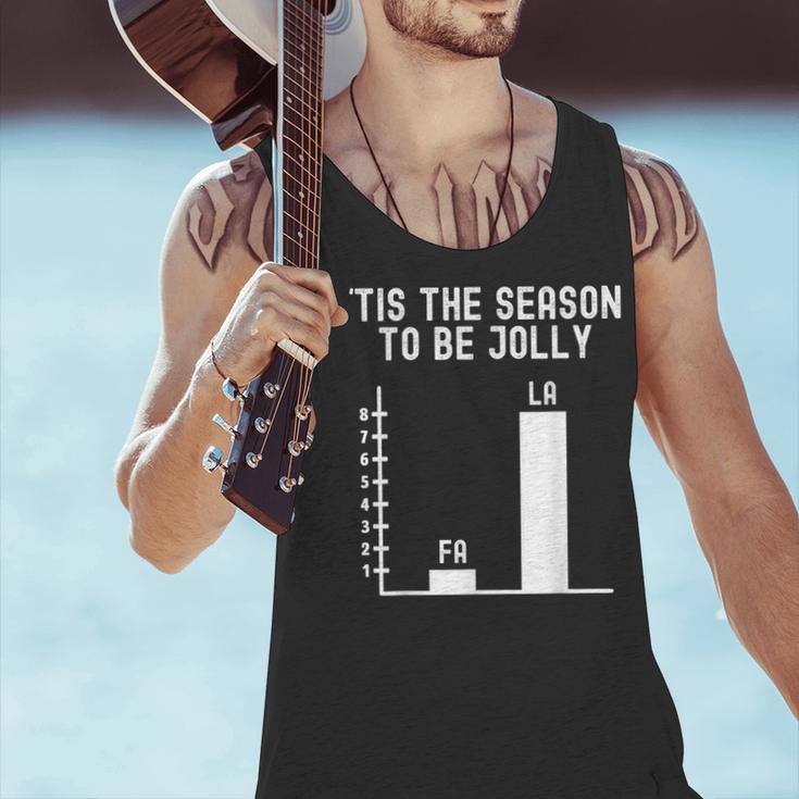 Fa La 8 Math Pun Math Teacher Christmas Men Tank Top, gift for family, gift for coworker
