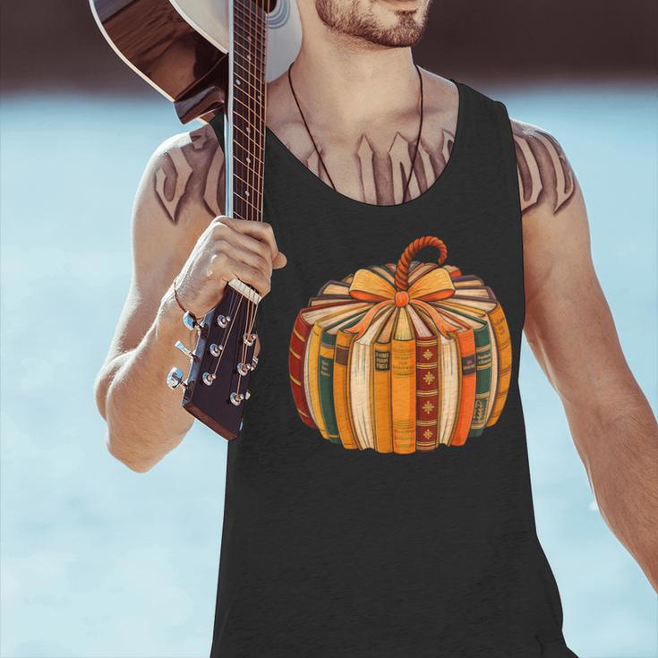 Fall Book Halloween Costume Autumn Pumpkin Teacher Kids Men Tank Top, gift for family, gift for coworker Fall Book Halloween Costume Autumn Pumpkin Teacher Kids Men Tank Top, gift for family, gift for coworker