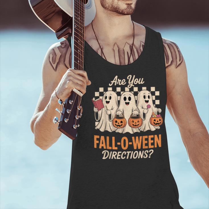 Are You Fall O Ween Directions Teacher Halloween Boo Ghost Men Tank Top, gift for family, gift for coworker Are You Fall O Ween Directions Teacher Halloween Boo Ghost Men Tank Top, gift for family, gift for coworker
