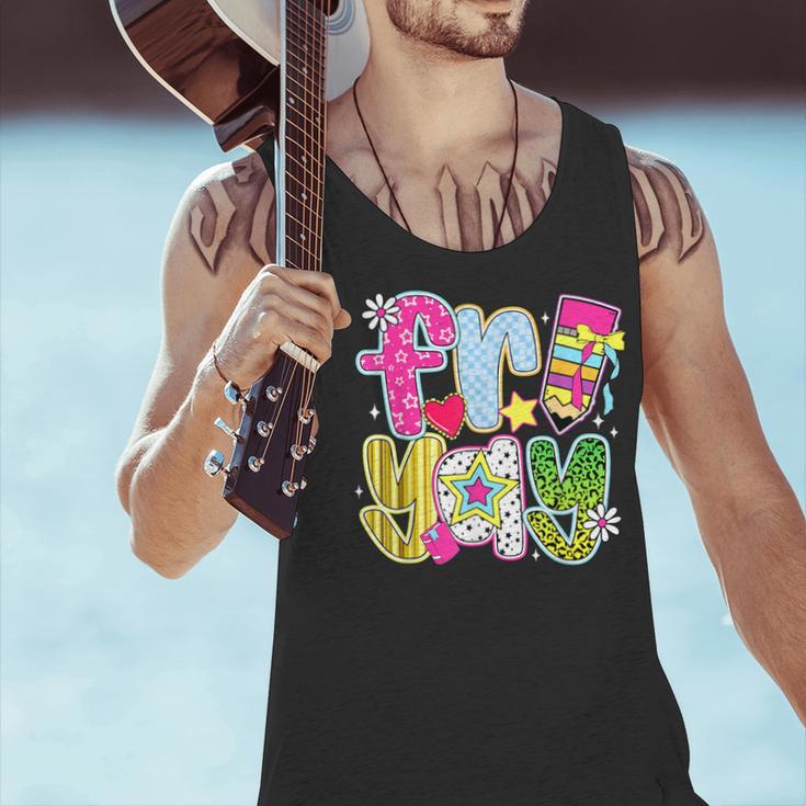 Fri-Yay Happy Friday Weekend Teacher Back To School Men Tank Top, gift for family, gift for coworker Fri-Yay Happy Friday Weekend Teacher Back To School Men Tank Top, gift for family, gift for coworker