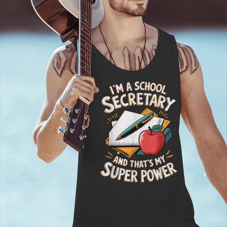 Front Office Teacher Admin Mother I'm A School Secretary Men Tank Top, gift for family, gift for coworker Front Office Teacher Admin Mother I'm A School Secretary Men Tank Top, gift for family, gift for coworker