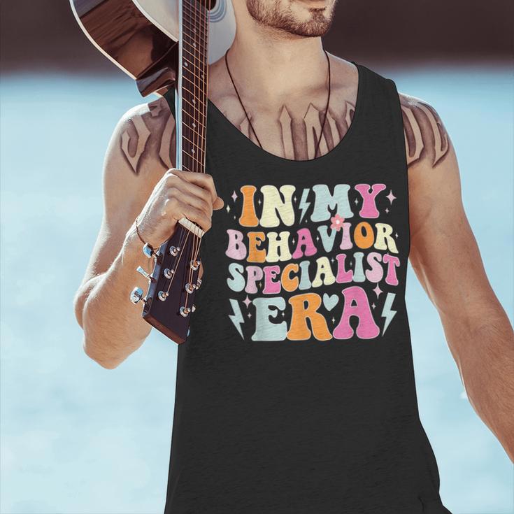 Groovy In My Behavior Specialist Era Behavior Teachers Men Tank Top, gift for family, gift for coworker Groovy In My Behavior Specialist Era Behavior Teachers Men Tank Top, gift for family, gift for coworker