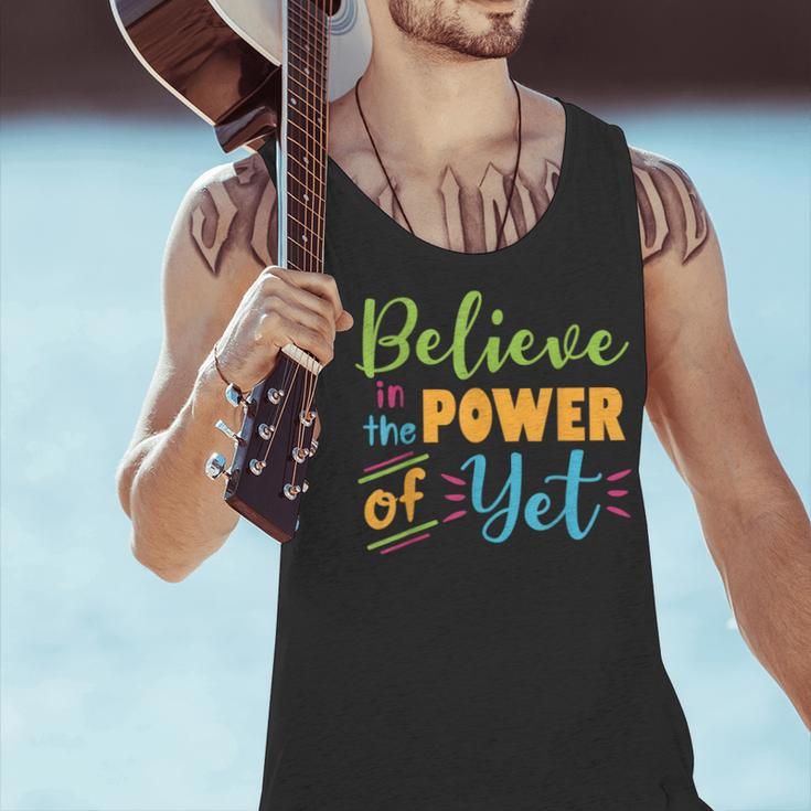 Growth Mindset Teacher Believe In The Power Of Yet Men Tank Top, gift for family, gift for coworker Growth Mindset Teacher Believe In The Power Of Yet Men Tank Top, gift for family, gift for coworker