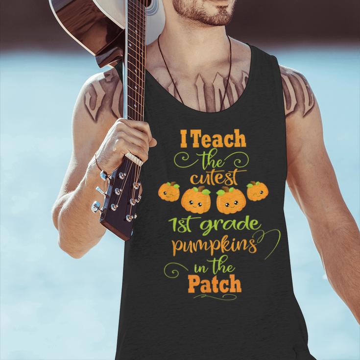 Halloween Cutest Pumpkins First Grade Teacher Men Tank Top, First Grade Teacher Tank Tops, gift for family, gift for coworker Halloween Cutest Pumpkins First Grade Teacher Men Tank Top, First Grade Teacher Tank Tops, gift for family, gift for coworker