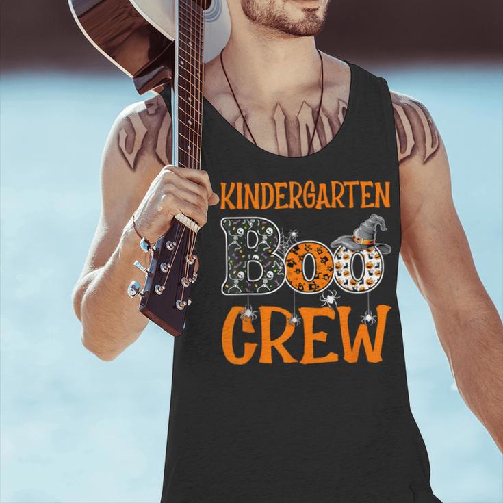 Halloween Kindergarten Boo Crew Kinder Teacher Student Men Tank Top, gift for family, gift for coworker Halloween Kindergarten Boo Crew Kinder Teacher Student Men Tank Top, gift for family, gift for coworker