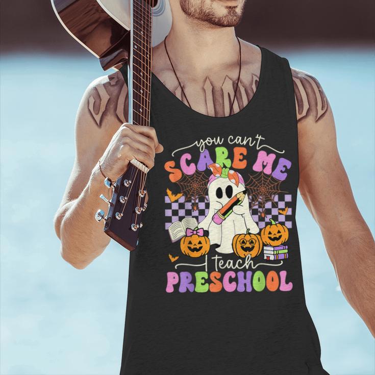 Halloween Teacher You Can't Scare Me I Teach Preschool Men Tank Top, gift for family, gift for coworker Halloween Teacher You Can't Scare Me I Teach Preschool Men Tank Top, gift for family, gift for coworker