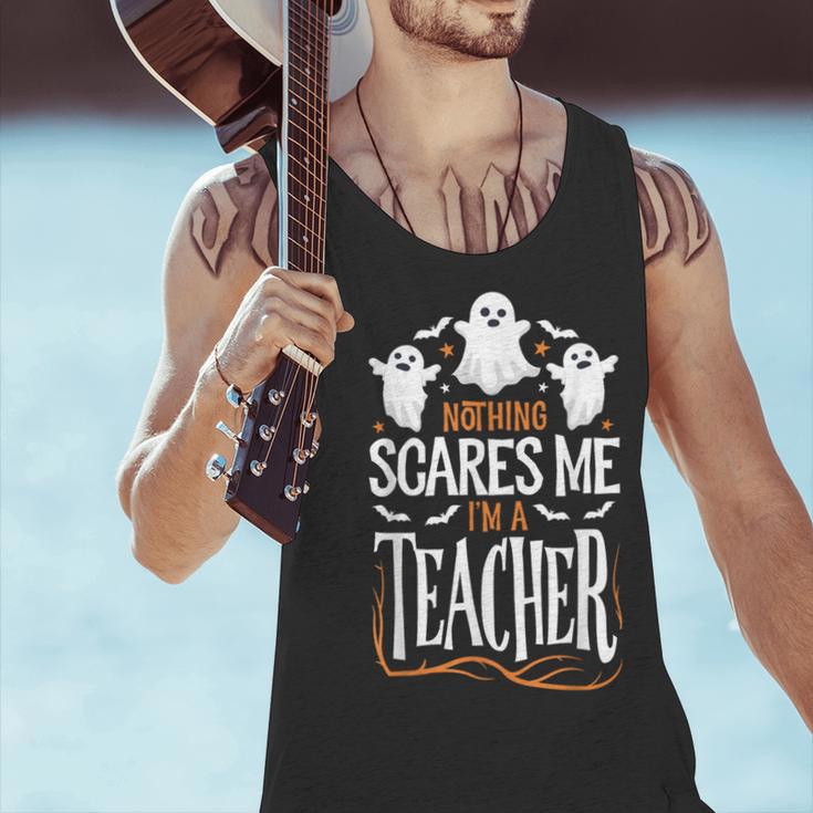 Halloween Teacher Nothing Scares Me Women Men Teachers Men Tank Top, gift for family, gift for coworker Halloween Teacher Nothing Scares Me Women Men Teachers Men Tank Top, gift for family, gift for coworker