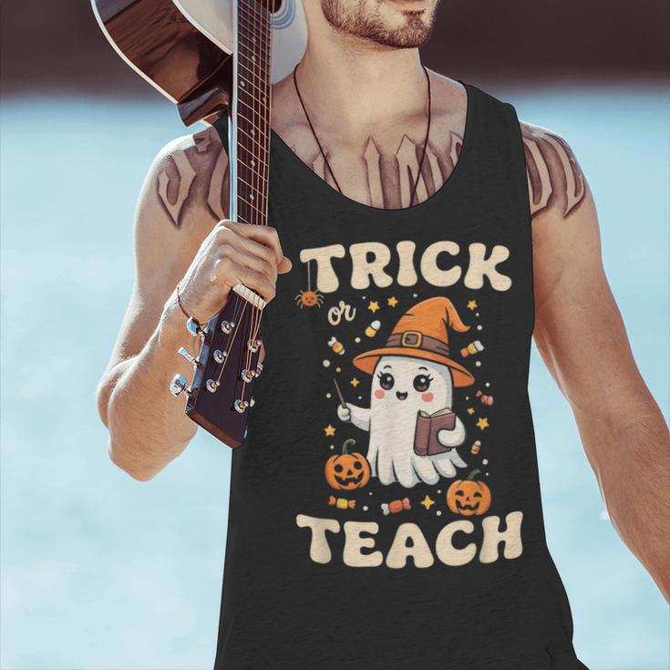 Halloween Teacher Shirts Women School Trick Or Teach Groovy Men Tank Top, Groovy Teacher Tank Tops, gift for family, gift for coworker Halloween Teacher Shirts Women School Trick Or Teach Groovy Men Tank Top, Groovy Teacher Tank Tops, gift for family, gift for coworker