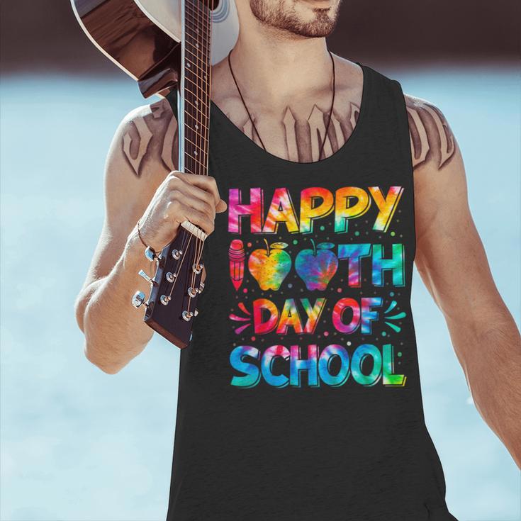 Happy 100th Day Of School Teacher Student 100 Days Tie Dye Men Women Kids Men Tank Top, gift for family, gift for coworker Happy 100th Day Of School Teacher Student 100 Days Tie Dye Men Women Kids Men Tank Top, gift for family, gift for coworker