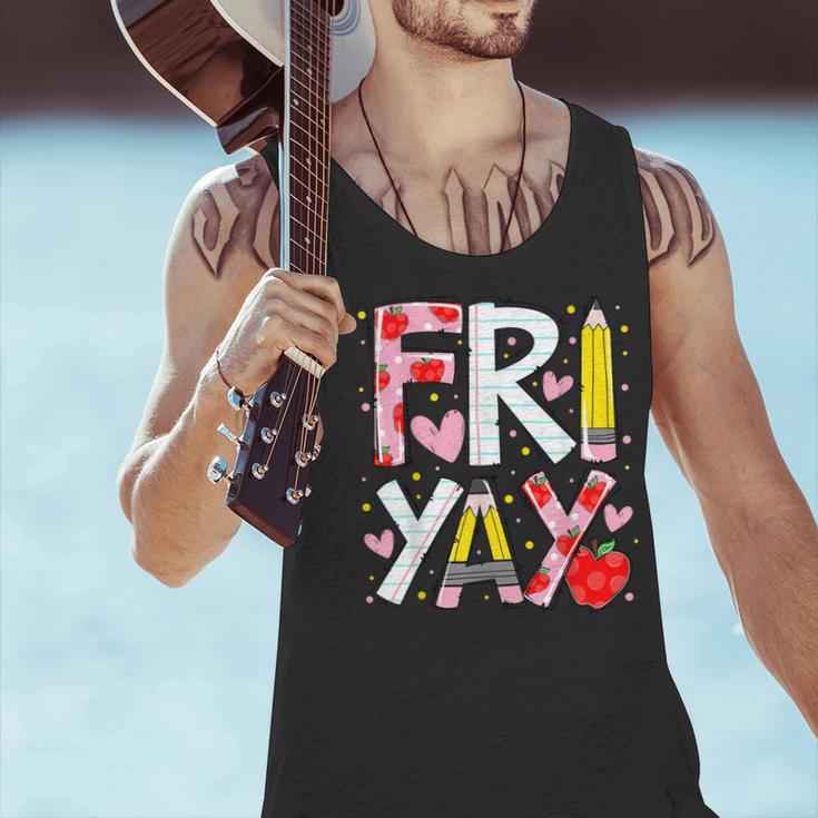 Happy Fri-Yay Teacher Back To School Friday Lovers Men Tank Top, gift for family, gift for coworker Happy Fri-Yay Teacher Back To School Friday Lovers Men Tank Top, gift for family, gift for coworker