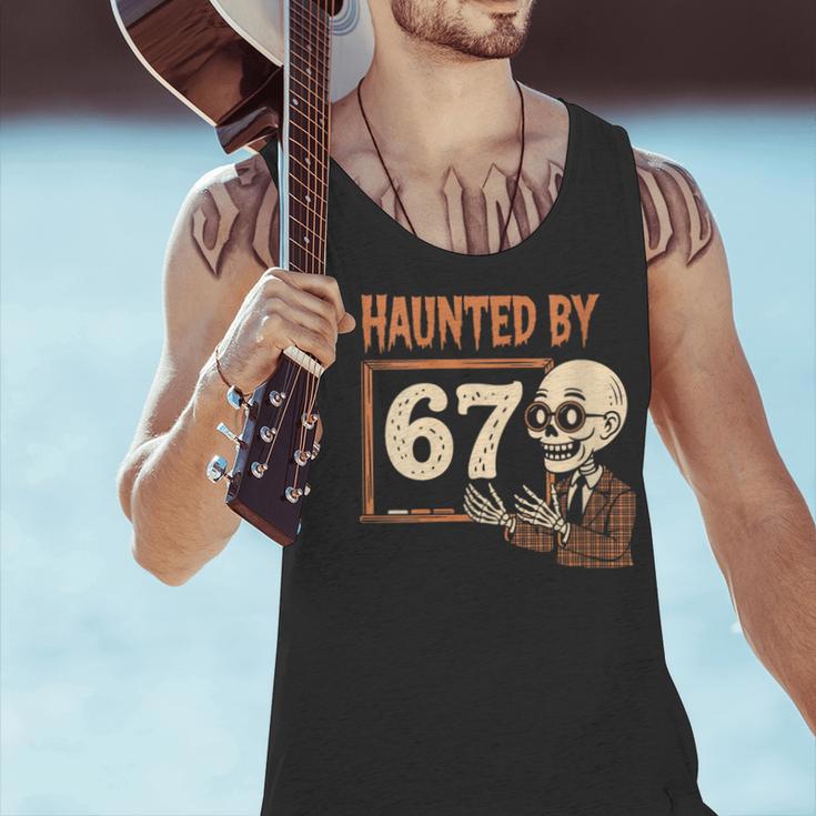 Haunted By 67 Halloween 67 Meme Six Seven Teacher Men Tank Top, gift for family, gift for coworker Haunted By 67 Halloween 67 Meme Six Seven Teacher Men Tank Top, gift for family, gift for coworker