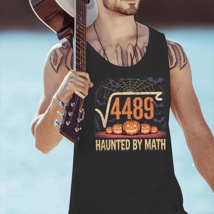 Haunted By Math 67 Meme Math Teacher Square Root 4489 Men Tank Top, gift for family, gift for coworker